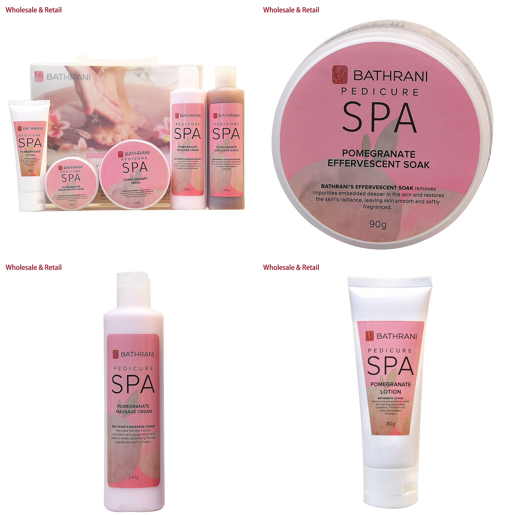 Luxury Skincare & Spa Photos - 스파 페디큐어 키트 5단계 발 피부