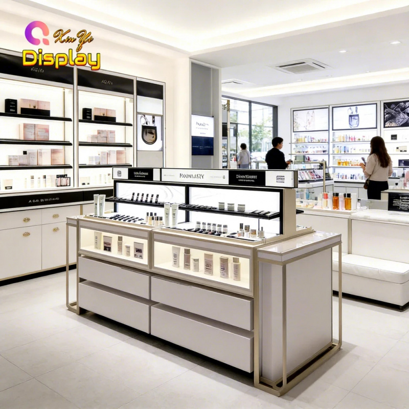 맞춤형 고급 스킨케어 매장 집기 세련된 LED 조명 스 - Luxury Skincare & Spa Photos 리뷰 및 가격