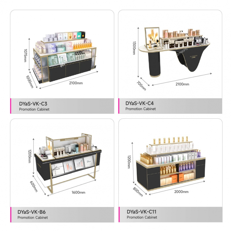 맞춤형 고급 화장품 진열대, LED 조명이 있는 명품  - Luxury Skincare & Spa Photos 리뷰 및 가격