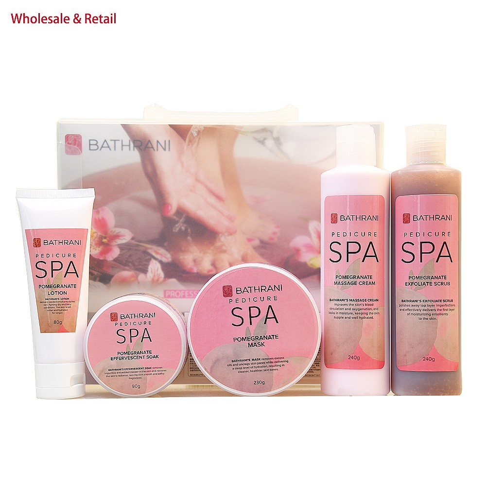스파 페디큐어 키트 5단계 발 피부 관리 시스템 골드  - Luxury Skincare & Spa Photos 리뷰 및 가격