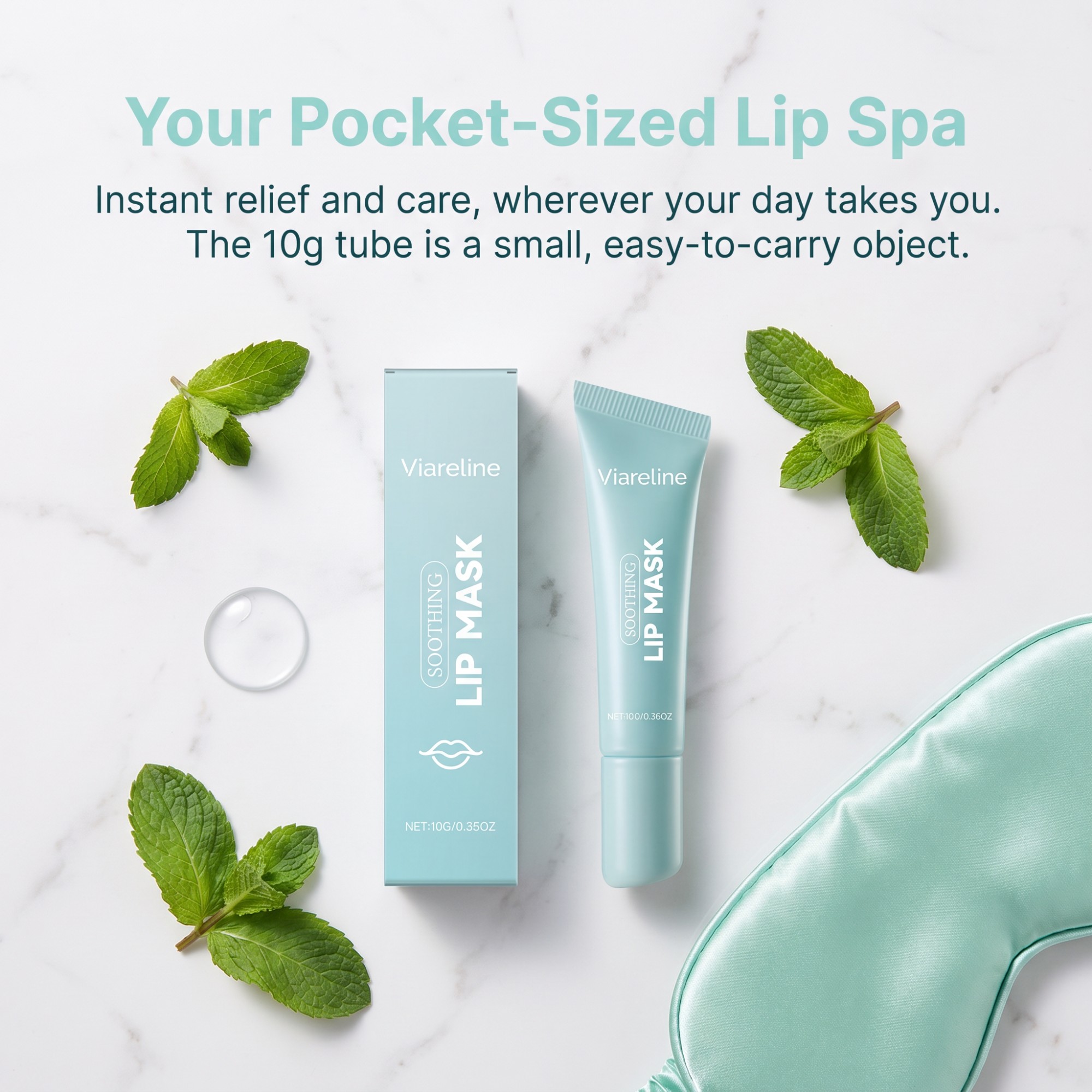 2026 뉴 멘톨 수딩 립 마스크 10g/0.35oz, - Luxury Skincare & Spa Photos 리뷰 및 가격