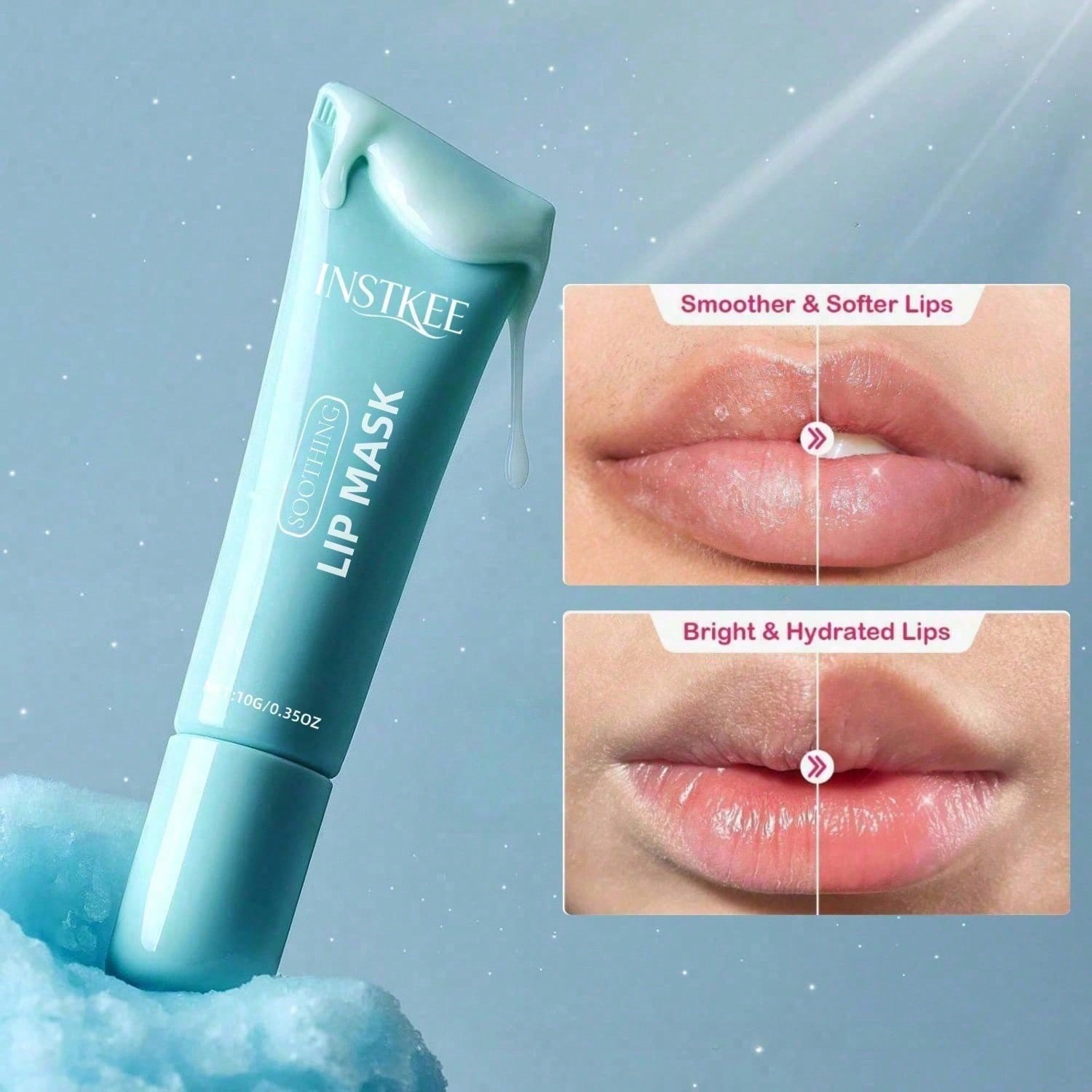 2026 뉴 멘톨 수딩 립 마스크 10g/0.35oz, - Luxury Skincare & Spa Photos 리뷰 및 가격